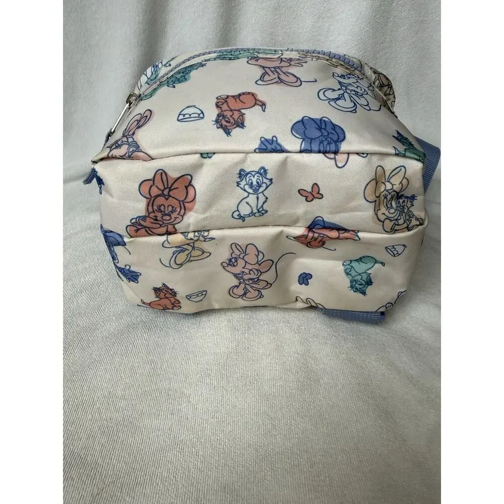 Disney Minnie Mouse toddler mini backpack Pastel Purple Pink